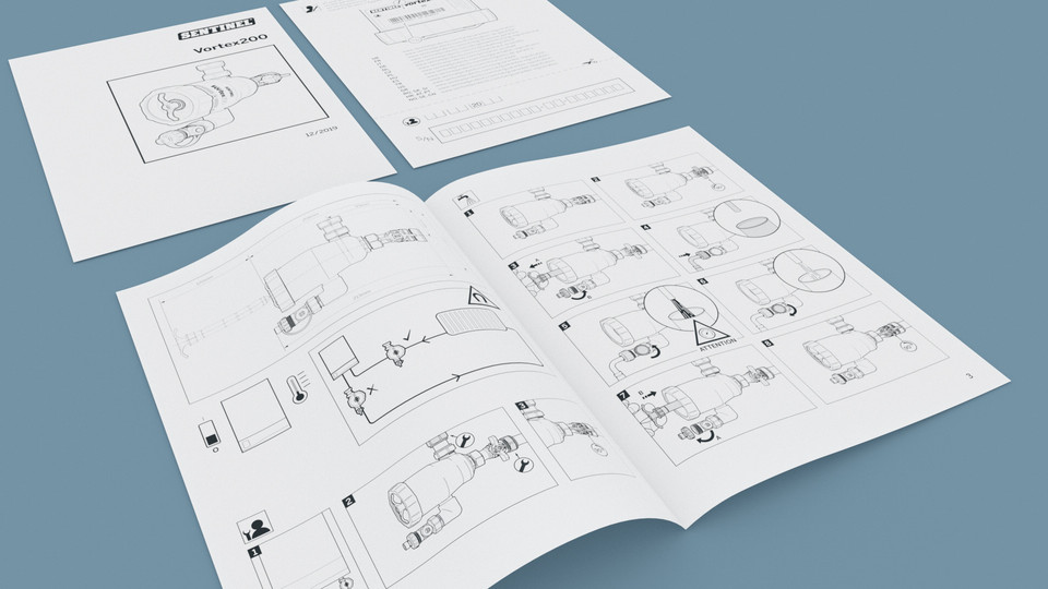 Sentinel Vortex 200 Installation Guide Layout and Illustration
