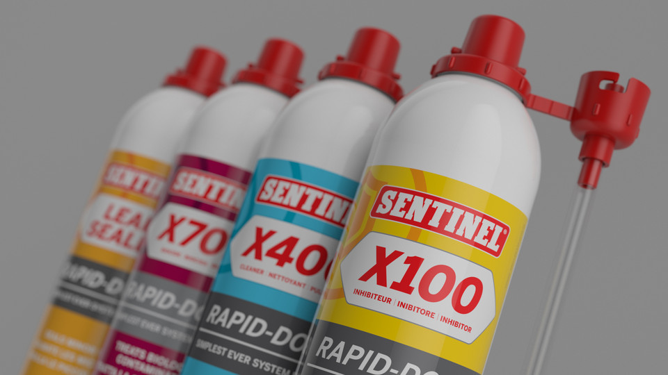 Sentinel Rapid Dose Product Shot Render
